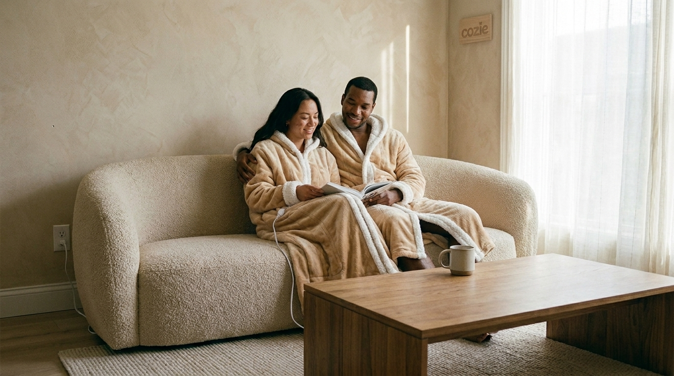 Warmth. Wrapped around you.